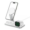 Stacja Ładująca 3w1 MagSafe do iPhone Apple Watch AirPods - Tech-Protect A47 - Biała